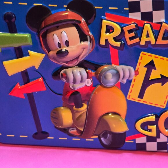 DIsney Trio Popcorn Bucket + Disney Sunglasses and New Mickey metal Box ALL NEW! - Picture 11 of 15